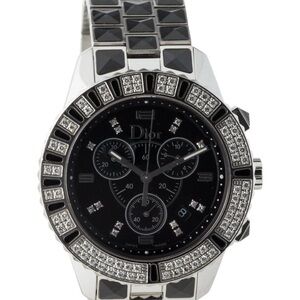 CHRISTIAN DIOR | Women’s Diamond and Sapphire Watch - 38mm